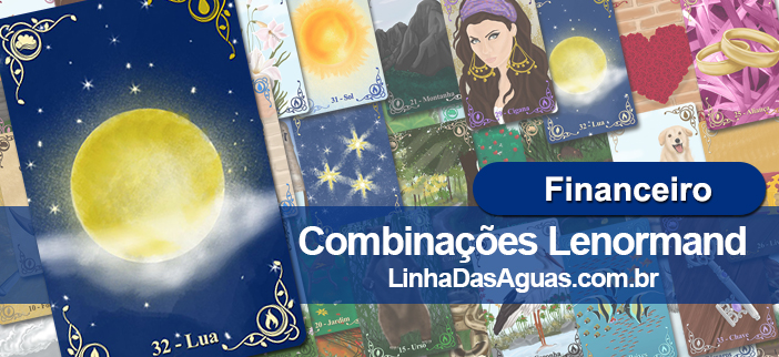 Baralho Cigano Lenormand Clássico - Lua Azul