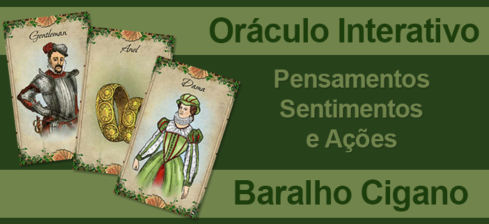 Oráculo Interativo com o Baralho Cigano